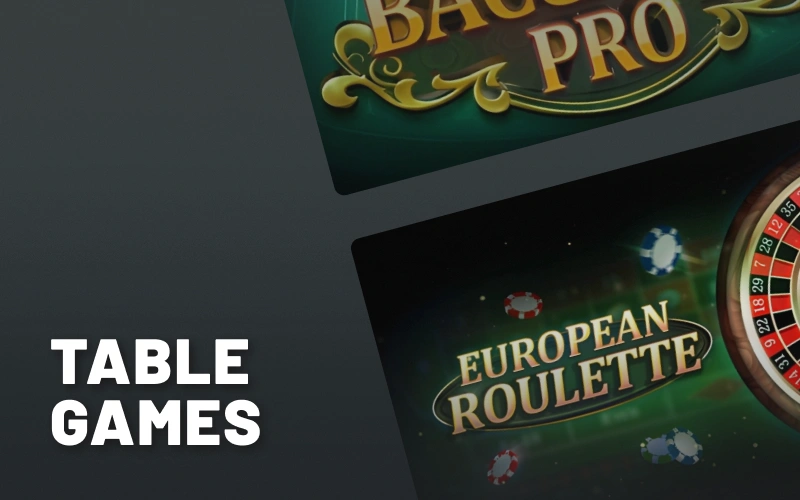 Play classic table games against the dealer at BC Game Casino.