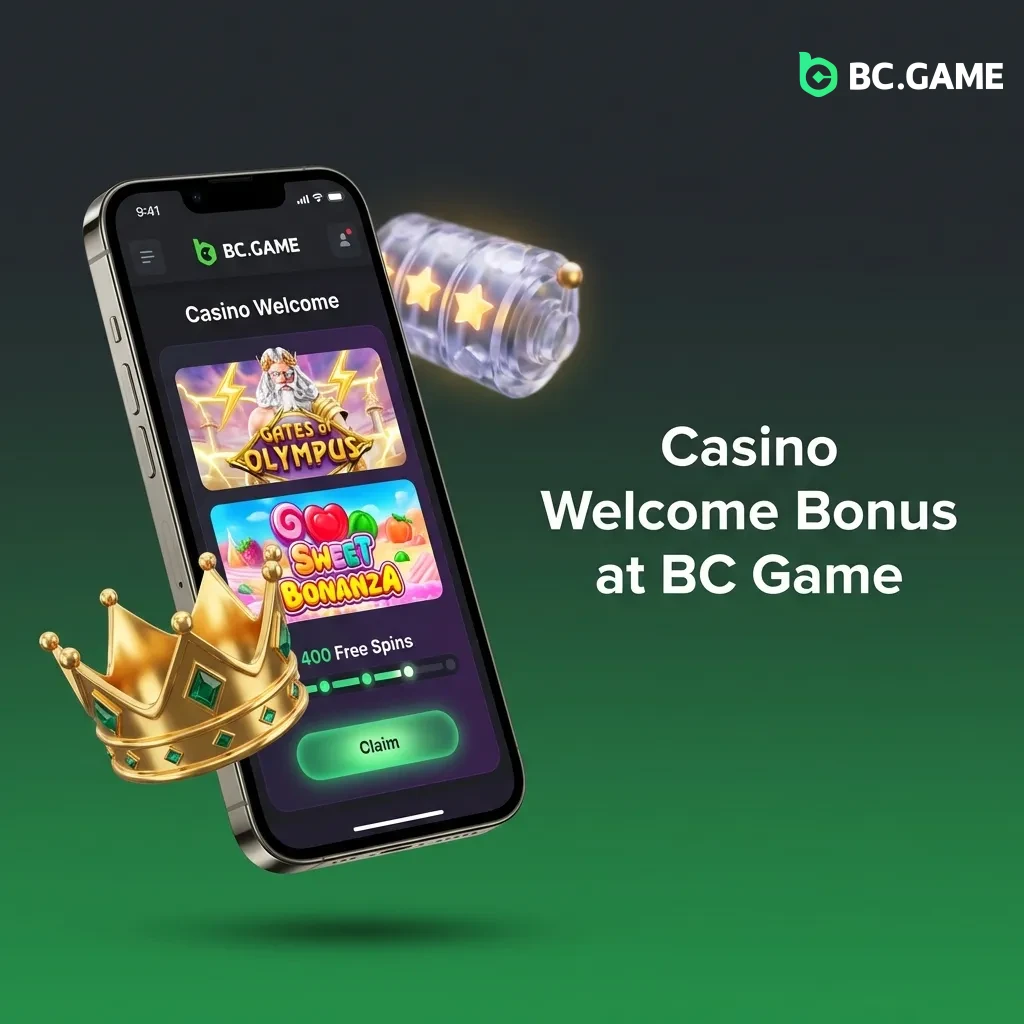 BC Game casino welcome bonus: 380% match up to PKR 5,586,140 for Pakistan players with free spins on popular slots