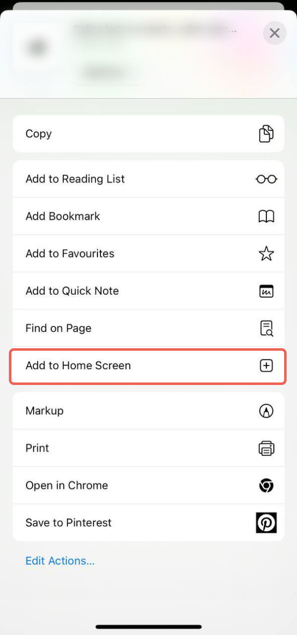 Place the BC Game PWA icon on your mobile desktop screen.