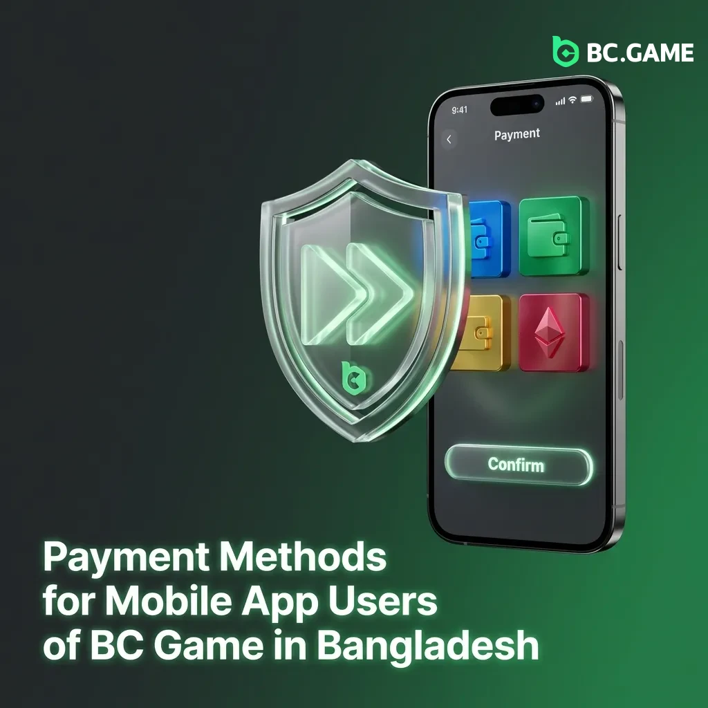 BC Game mobile app payment methods in Bangladesh including Nagad, bKash, Rocket, and cryptocurrency options