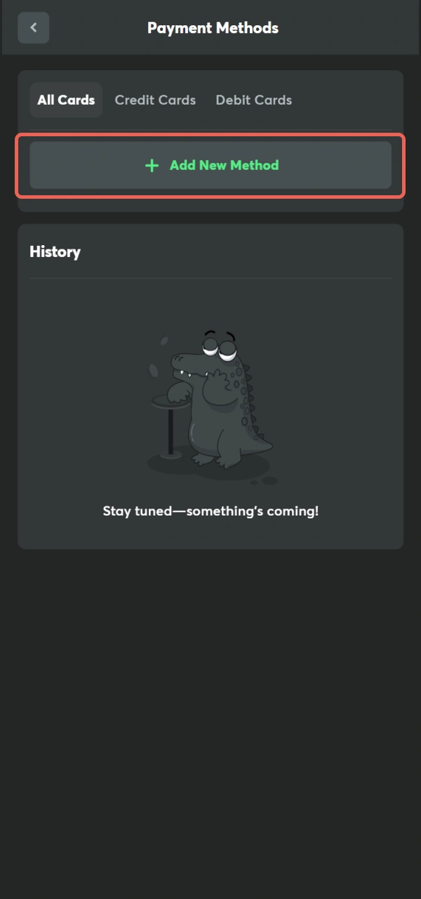 Link your bank card for BC Game Registration and safe withdrawals.