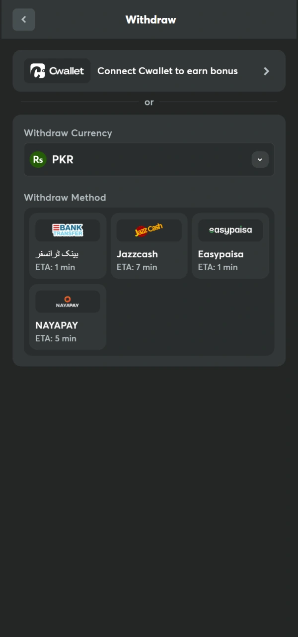 Unlock all platform features after completing the BC Game Verification.